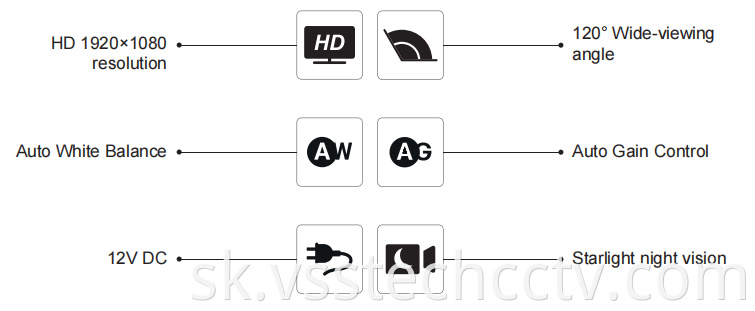 Mini forward-facing HD camera